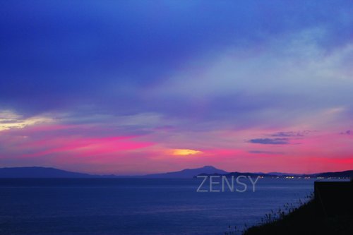 4海の別邸ふる川夕焼け.jpg