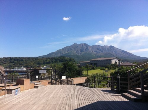 樱岛 足汤和火山