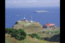 高島岬（日和山灯台と小樽市鰊御殿）