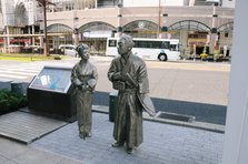 観光オブジェ　坂元龍馬.JPG