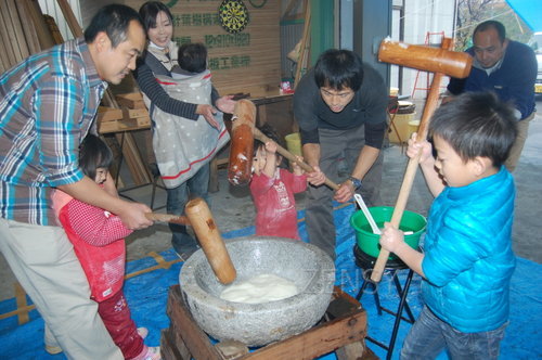 餅つき