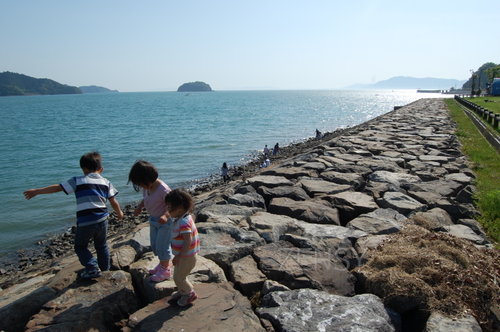 海遊び
