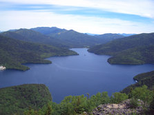 然别湖（白雲山より）