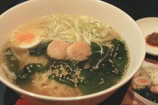 オホーツク干貝柱塩ラーメン