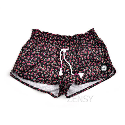FLORAL SPLASH SHORTS-BLK-rmb398.JPG