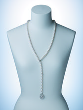 MIKIMOTO 2013 X'mas Wonderland Collection 18K白金日本Akoya珍珠项链配钻石2.tif