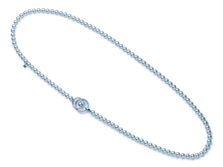 MIKIMOTO 2013 X'mas Wonderland Collection 18K白金日本Akoya珍珠项链配钻石3.tif