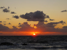 黄金岬の夕陽03