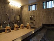 38.Public bath at shukubo temple lodging (image)