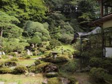 39.The garden at shukubo temple lodging (image)