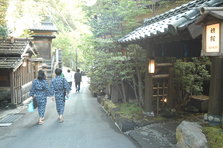 黒川温泉風景